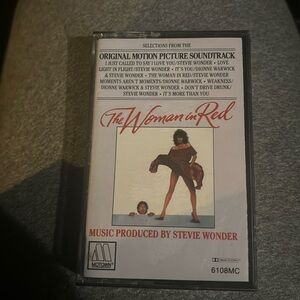 the woman in red cassette tape